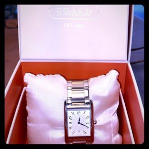 Coach watch silver with gold men’s watch